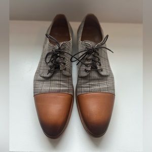 Taft Jack Shoe in London Plaid Size 44